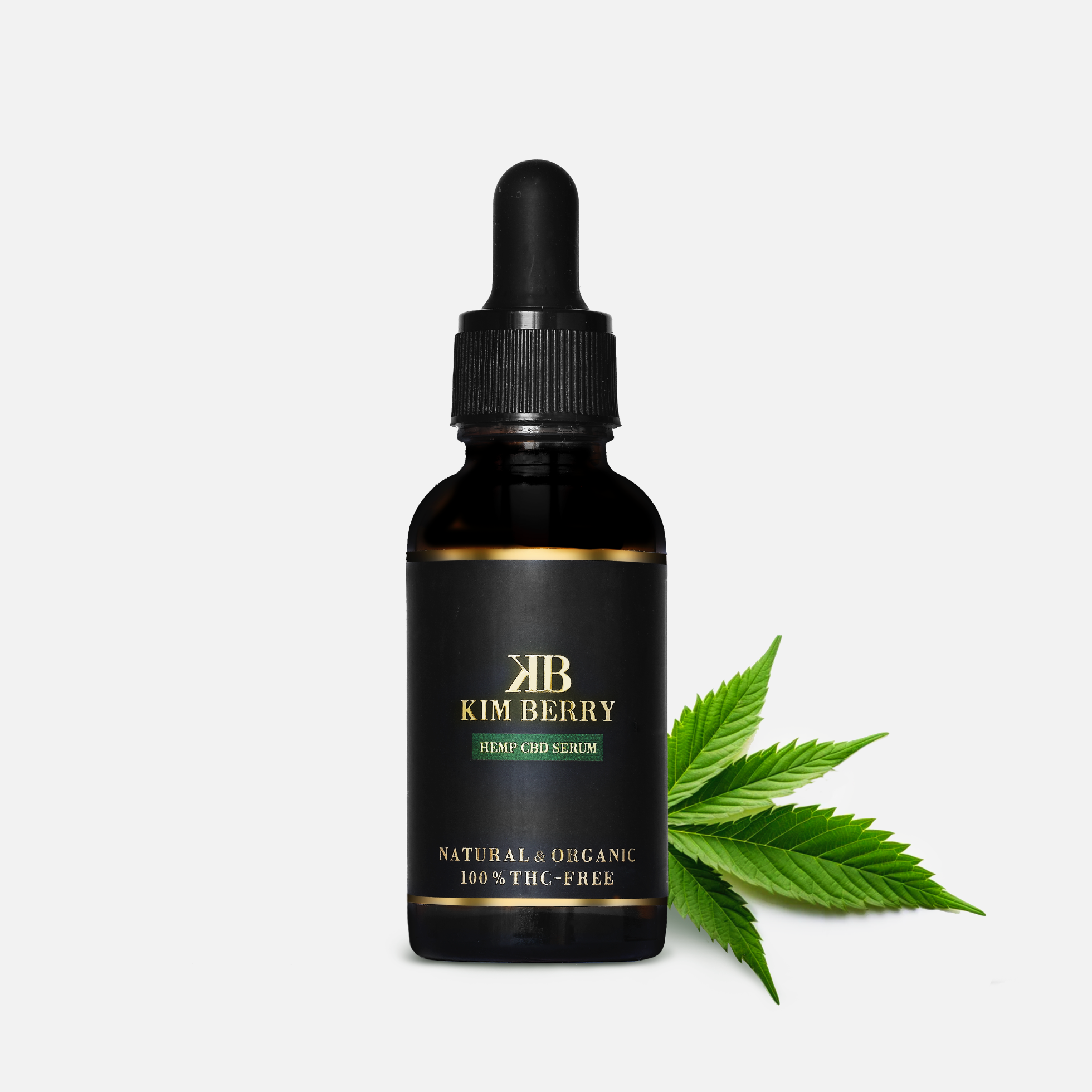 Facial care serum from hemp
