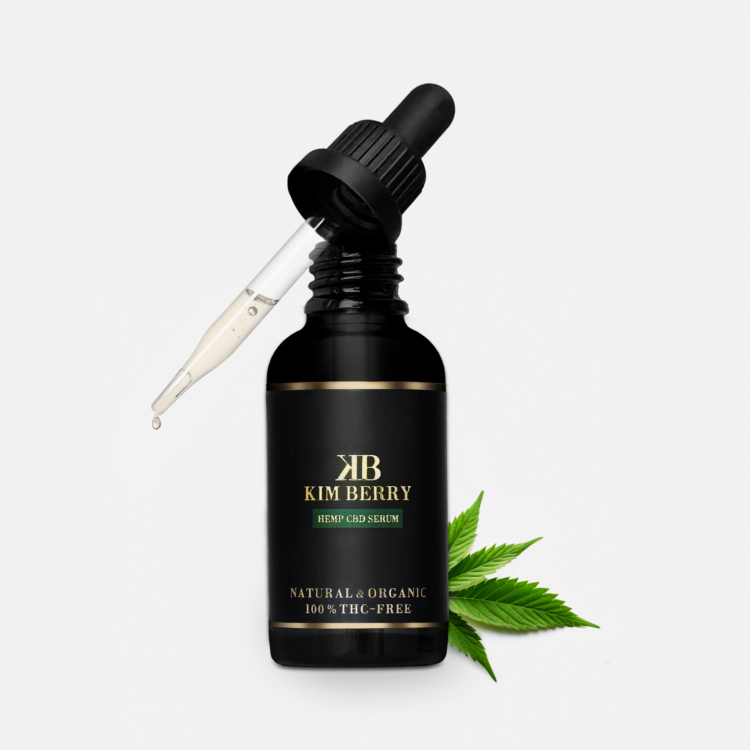Facial care serum from hemp
